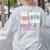 The More You Say The Less We Play PE Teacher Men Women Women's Sweatshirt Back Print Ash The More You Say The Less We Play PE Teacher Men Women Women's Sweatshirt Back Print Ash