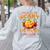 This Is My Scary Gym Teacher Costume Pumpkin Halloween Men Women Women's Sweatshirt Back Print Ash