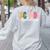 School Psychologist Rainbow Psychology Teacher Women's Sweatshirt Back Print Ash School Psychologist Rainbow Psychology Teacher Women's Sweatshirt Back Print Ash