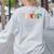School Teacher Men And Women Back To School Teachers Women's Sweatshirt Back Print Ash