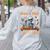 Science Is Magic Halloween Skeleton Students Teacher Women's Sweatshirt Back Print Ash