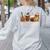 Science Teacher Horror Fall Coffee Halloween Pumpkin Autumn Women's Sweatshirt Back Print Ash Science Teacher Horror Fall Coffee Halloween Pumpkin Autumn Women's Sweatshirt Back Print Ash
