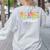 Science Teacher Tie Dye Science Teaching Back To School Women's Sweatshirt Back Print Ash Science Teacher Tie Dye Science Teaching Back To School Women's Sweatshirt Back Print Ash