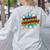 Second Grade Superhero Teacher Student 2nd Grade Comic Retro Women's Sweatshirt Back Print Ash