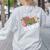 Second Grade Teacher Leopard Pencil 2nd Grade Women Teacher Women's Sweatshirt Back Print Ash