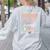 Seriously We All Know I'm The Favorite Teacher Teacher Women's Sweatshirt Back Print Ash Seriously We All Know I'm The Favorite Teacher Teacher Women's Sweatshirt Back Print Ash