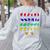 Sign Language Alphabet For ASL Interpreter Deaf Teacher Stud For Men Women Girls Kids Women's Sweatshirt Back Print Ash