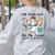 Silly Teacher Goose On The Loose School Out Summer Women Men Women's Sweatshirt Back Print Ash