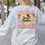 Social Studies Teacher Pencil Heart Leopard Back To School Women's Sweatshirt Back Print Ash