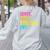 Sorry Can't Pickleball Bye Teacher Student Sport Women's Sweatshirt Back Print Ash Sorry Can't Pickleball Bye Teacher Student Sport Women's Sweatshirt Back Print Ash