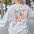 I Speak Toddler Back To School Teacher Women's Sweatshirt Back Print Ash I Speak Toddler Back To School Teacher Women's Sweatshirt Back Print Ash