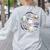 Special Education Teacher Halloween Pumpkin Ghost Inclusion Women's Sweatshirt Back Print Ash Special Education Teacher Halloween Pumpkin Ghost Inclusion Women's Sweatshirt Back Print Ash