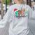 SPED Squad Special Education Teacher Autism Christmas Women Women's Sweatshirt Back Print Ash SPED Squad Special Education Teacher Autism Christmas Women Women's Sweatshirt Back Print Ash