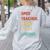 Sped Teacher Man Myth Legend Women's Sweatshirt Back Print Ash