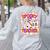 Spooky Teacher Ghost Pencil Teacher Halloween Teacher Women's Sweatshirt Back Print Ash