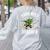 Star Wars Yoda Best Teacher Icons Women's Sweatshirt Back Print Ash