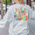 My Students Are Out Of This World Space Groovy Teacher Women's Sweatshirt Back Print Ash My Students Are Out Of This World Space Groovy Teacher Women's Sweatshirt Back Print Ash