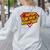 Super Teacher's Assistant Educational Superhero Women's Sweatshirt Back Print Ash Super Teacher's Assistant Educational Superhero Women's Sweatshirt Back Print Ash