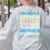 Superhero & Special Education Teacher Men Women Women's Sweatshirt Back Print Ash