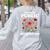 Support Public Education Cute Floral Teacher Red For Ed Women's Sweatshirt Back Print Ash Support Public Education Cute Floral Teacher Red For Ed Women's Sweatshirt Back Print Ash