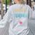 Surprise I'm Your Teacher Today Women Substitute Teacher Women's Sweatshirt Back Print Ash Surprise I'm Your Teacher Today Women Substitute Teacher Women's Sweatshirt Back Print Ash