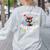 I Survived 100 Days Of School Teacher Kids Cat Lover Women's Sweatshirt Back Print Ash I Survived 100 Days Of School Teacher Kids Cat Lover Women's Sweatshirt Back Print Ash