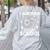 I Survived 67 Days Of School Teachers Students Women's Sweatshirt Back Print Ash I Survived 67 Days Of School Teachers Students Women's Sweatshirt Back Print Ash