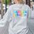 Sustantivo Maestra Fabulosa Adjetivo Spanish Teacher Women's Sweatshirt Back Print Ash Sustantivo Maestra Fabulosa Adjetivo Spanish Teacher Women's Sweatshirt Back Print Ash