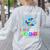 It Takes A Lot Of Sparkle To Be A Teacher Rainbow Fish For Men Women Women's Sweatshirt Back Print Ash