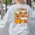 I Teach The Coolest Pumpkins In The Patch Teacher Halloween Women's Sweatshirt Back Print Ash