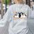 I Teach The Cutest Little Penguins Cute School Teacher Tee Women's Sweatshirt Back Print Ash I Teach The Cutest Little Penguins Cute School Teacher Tee Women's Sweatshirt Back Print Ash