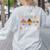 I Teach The Cutest Turkeys School Teachers Thanksgiving Women's Sweatshirt Back Print Ash I Teach The Cutest Turkeys School Teachers Thanksgiving Women's Sweatshirt Back Print Ash