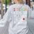 I Teach Kids To Talk Back ESL ESOL Teacher School Team Group Women's Sweatshirt Back Print Ash I Teach Kids To Talk Back ESL ESOL Teacher School Team Group Women's Sweatshirt Back Print Ash