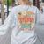 Teach Love Inspire Retro Groovy Daisy Back To School Teacher For Men Women Kids Women's Sweatshirt Back Print Ash Teach Love Inspire Retro Groovy Daisy Back To School Teacher For Men Women Kids Women's Sweatshirt Back Print Ash
