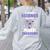 I Teach Science Because Math Teachers Need Heroes Too Women's Sweatshirt Back Print Ash I Teach Science Because Math Teachers Need Heroes Too Women's Sweatshirt Back Print Ash