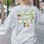 I Teach Superheroes School Teacher Professor Women's Sweatshirt Back Print Ash I Teach Superheroes School Teacher Professor Women's Sweatshirt Back Print Ash