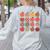 Teacher Apple Back To School Art For School Supplies Women's Sweatshirt Back Print Ash Teacher Apple Back To School Art For School Supplies Women's Sweatshirt Back Print Ash