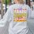 Teacher Cute Will Trade Students For Candy Halloween Costume Women's Sweatshirt Back Print Ash