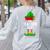Teacher Elf Matching Family Christmas Women Men Women's Sweatshirt Back Print Ash Teacher Elf Matching Family Christmas Women Men Women's Sweatshirt Back Print Ash