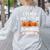 Teacher Halloween I Teach The Cutest Pumpkins In The Patch Women's Sweatshirt Back Print Ash
