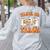 Teacher Halloween Trick Or Teach Retro Groovy Floral Ghost Women's Sweatshirt Back Print Ash Teacher Halloween Trick Or Teach Retro Groovy Floral Ghost Women's Sweatshirt Back Print Ash