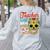 Teacher Life Got Me Feeling Un Poco Loco Women's Sweatshirt Back Print Ash Teacher Life Got Me Feeling Un Poco Loco Women's Sweatshirt Back Print Ash
