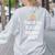 This Is My Teacher Pajama Shirt Teacher Life Tee Women's Sweatshirt Back Print Ash
