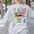 Teacher Of Pre K Superheroes Teacher New School Year Men Women Women's Sweatshirt Back Print Ash Teacher Of Pre K Superheroes Teacher New School Year Men Women Women's Sweatshirt Back Print Ash