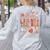 Teacher Thanksgiving Shirt Women One Thankful Teacher Fall Women's Sweatshirt Back Print Ash
