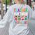 Teacher Of Tiny Superheroes Women's Sweatshirt Back Print Ash Teacher Of Tiny Superheroes Women's Sweatshirt Back Print Ash