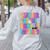 Teacher Of The Visually Impaired Blindness Awareness Women's Sweatshirt Back Print Ash Teacher Of The Visually Impaired Blindness Awareness Women's Sweatshirt Back Print Ash