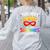 Teachers Are Just Superheroes In Disguise Fun Back To School Women's Sweatshirt Back Print Ash Teachers Are Just Superheroes In Disguise Fun Back To School Women's Sweatshirt Back Print Ash