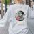 Teachers Love Brains Shirt Men Women Teacher Halloween Women's Sweatshirt Back Print Ash