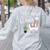 Teachers Testing Day Test Day No Prob Llama Teacher Women's Sweatshirt Back Print Ash Teachers Testing Day Test Day No Prob Llama Teacher Women's Sweatshirt Back Print Ash